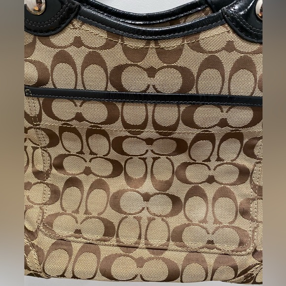 Coach Signature Bleeker Vintage Tote Shoulder Bag - Picture 8 of 9